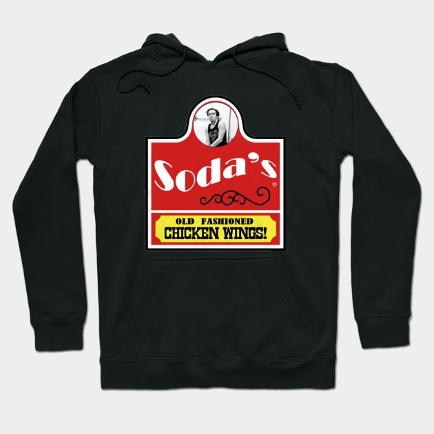 SodaPop Smith Chicken Wings Hoodie by SodaPopSmith